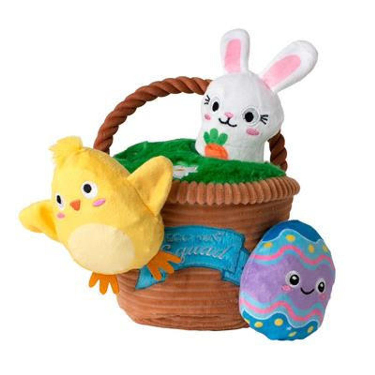 Egg Hunt and Seek Plush Dog Toys